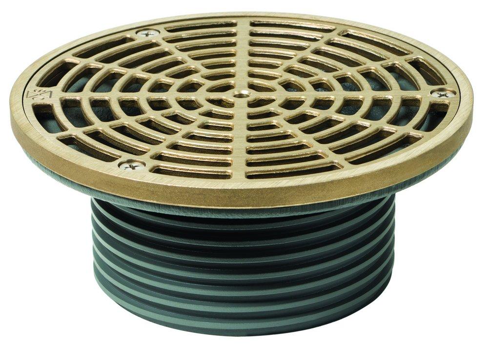 Sioux Chief 4 in. No Hub Ductile Iron Floor Drain 