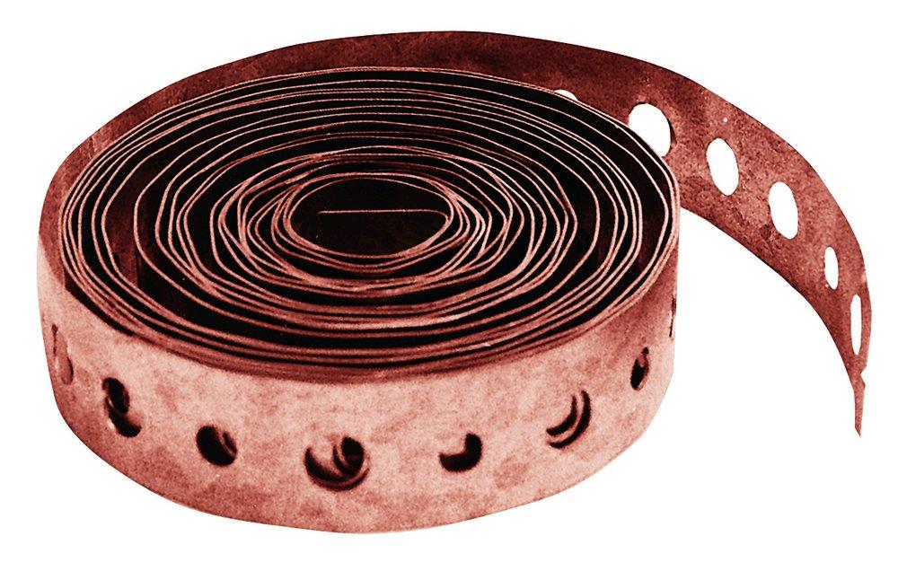 Sioux Chief 24 ga Copper Plated Steel Hanger Strap 