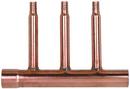 Copper Male Sweat x Female Sweat 1 in. 3 Outlet Valve Manifold