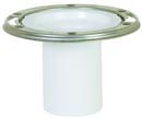 Sioux Chief White 3 in. PVC Closet Flange with Test Cap 