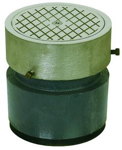 6 in. Push Joint Cast Iron Nickel Bronze Cleanout