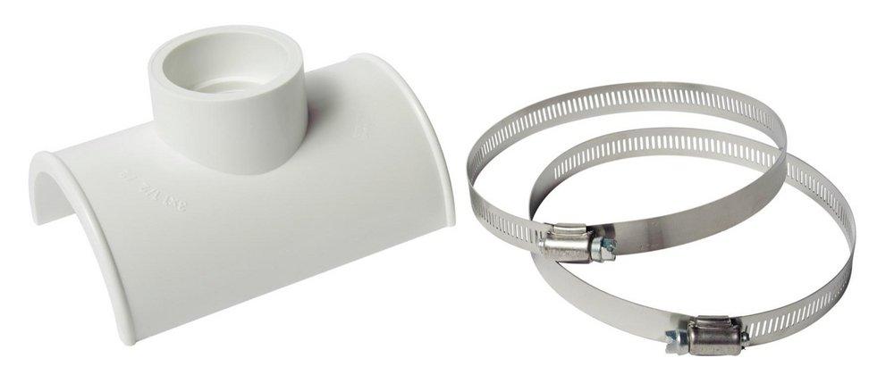 Sioux Chief Hub x Spigot Saddle Stainless Steel Tee 