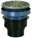 Sioux Chief Nickel Bronze Inside Caulk Plastic Floor Drain 