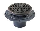 Sioux Chief Grey Inside Caulk Plastic Oil Rubbed Bronze Shower Drain 