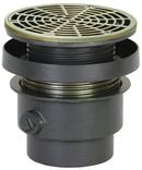 Sioux Chief No Hub Ductile Iron Nickel Bronze Floor Drain 
