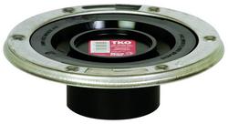 4 x 3 in. ABS and 430 Stainless Steel Closet Flange