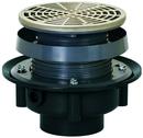 Sioux Chief ABS Adjustable Floor Drain with Nickel Ring & Strainer 