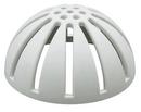 5-1/16 in. Plastic Dome Strainer in White
