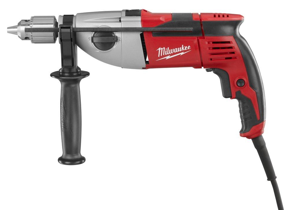 Milwaukee&reg; Red Corded 1/2 in Hammer Drill 