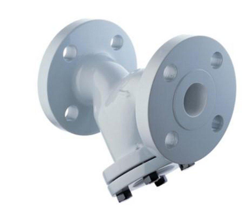 4" ANSI 150 FIG36 Y-Strainer, Austenitic Stainless Steel, with 1/32 Perforated Screen with 1-1/4" NPT Blowdown Connection 