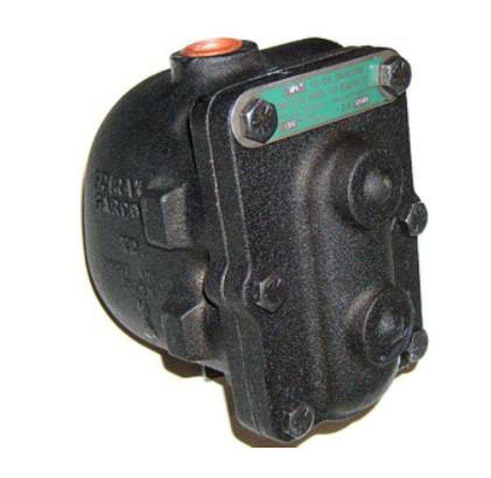 1" NPT FA-200 Liquid Drain Trap, Cast Iron, Parallel Piping Connections 