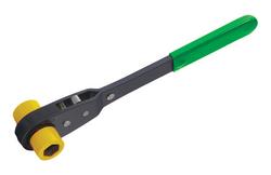1-1/8 x 15/16 in. Double Socket Ratchet Wrench