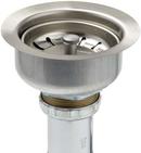 McGuire Manufacturing Stainless Steel Heavy Duty Body Strainer with Bracket 