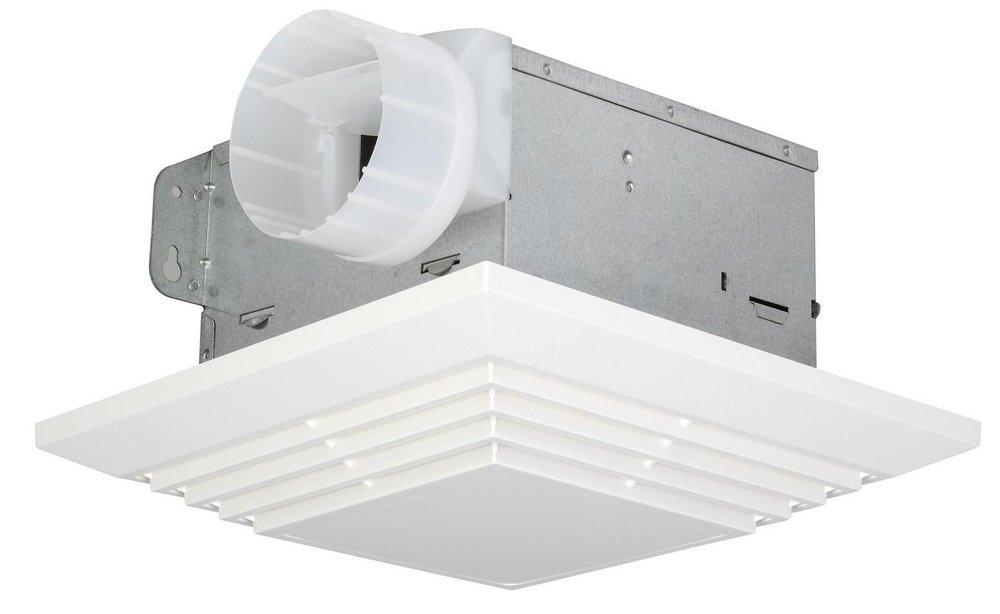 Craftmade Designer White 90 CFM Bathroom Exhaust Fan 