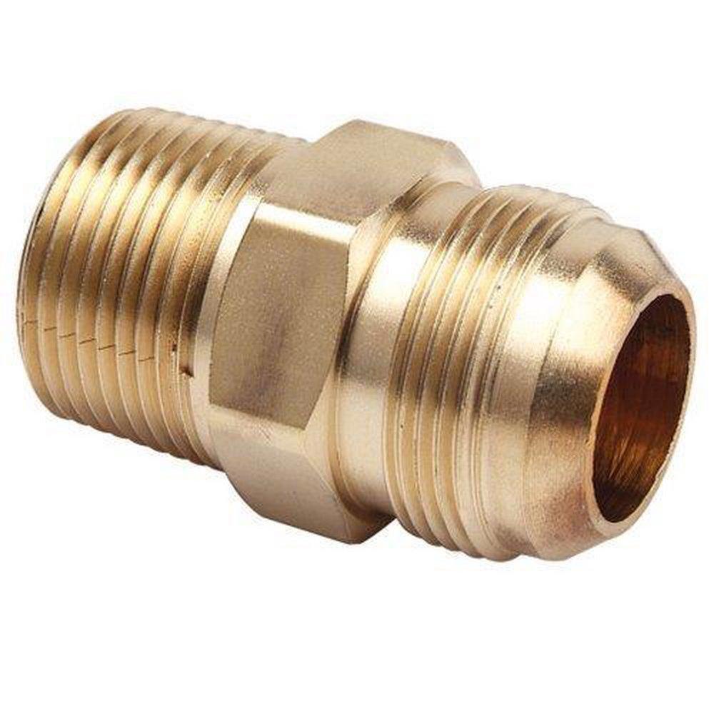BrassCraft Brass Flare x MIP Gas Appliance Connector in Brass 
