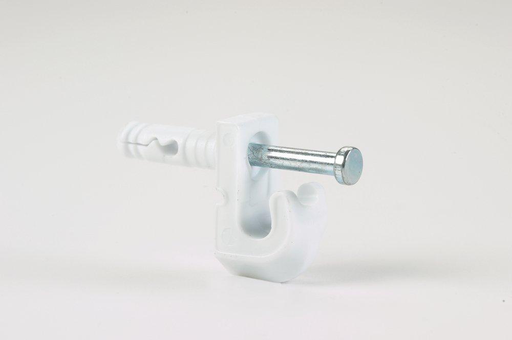 ClosetMaid White Wire Shelf Wall Clip 3000 Pack 