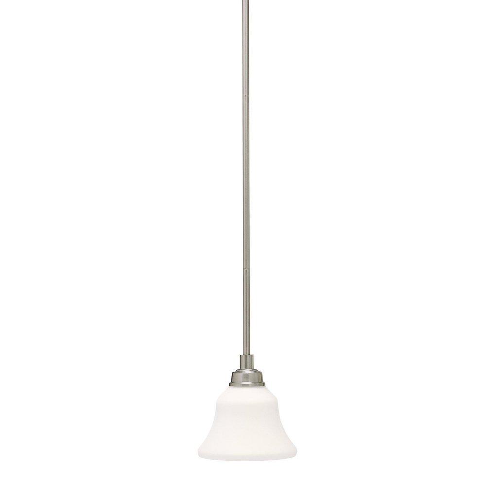 Kichler Lighting Brushed Nickel 100W 1-Light Mini Pendant 