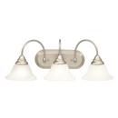Kichler Lighting Brushed Nickel 100W 3-Light Medium Base A Bracket 