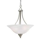 Kichler Lighting Brushed Nickel 100W 3-Light Medium Inverted Pendant 