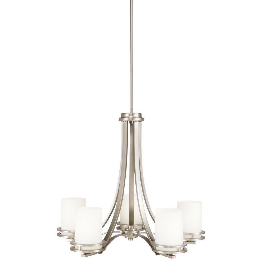 Kichler Lighting Brushed Nickel 100W 5-Light Medium Chandelier 