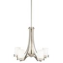 Kichler Lighting Brushed Nickel 100W 5-Light Medium Chandelier 