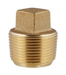 3/4 in. Center Set Brass Service Plug with Square Head