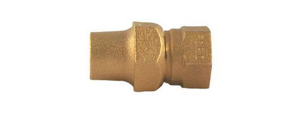 Ford Meter Box Linen Flare x FIPS Brass Coupling 