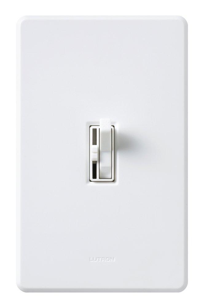 Lutron Electronics White 2-43/50 in. 3 Speed 1-Pole/3-Pole Fan Control 