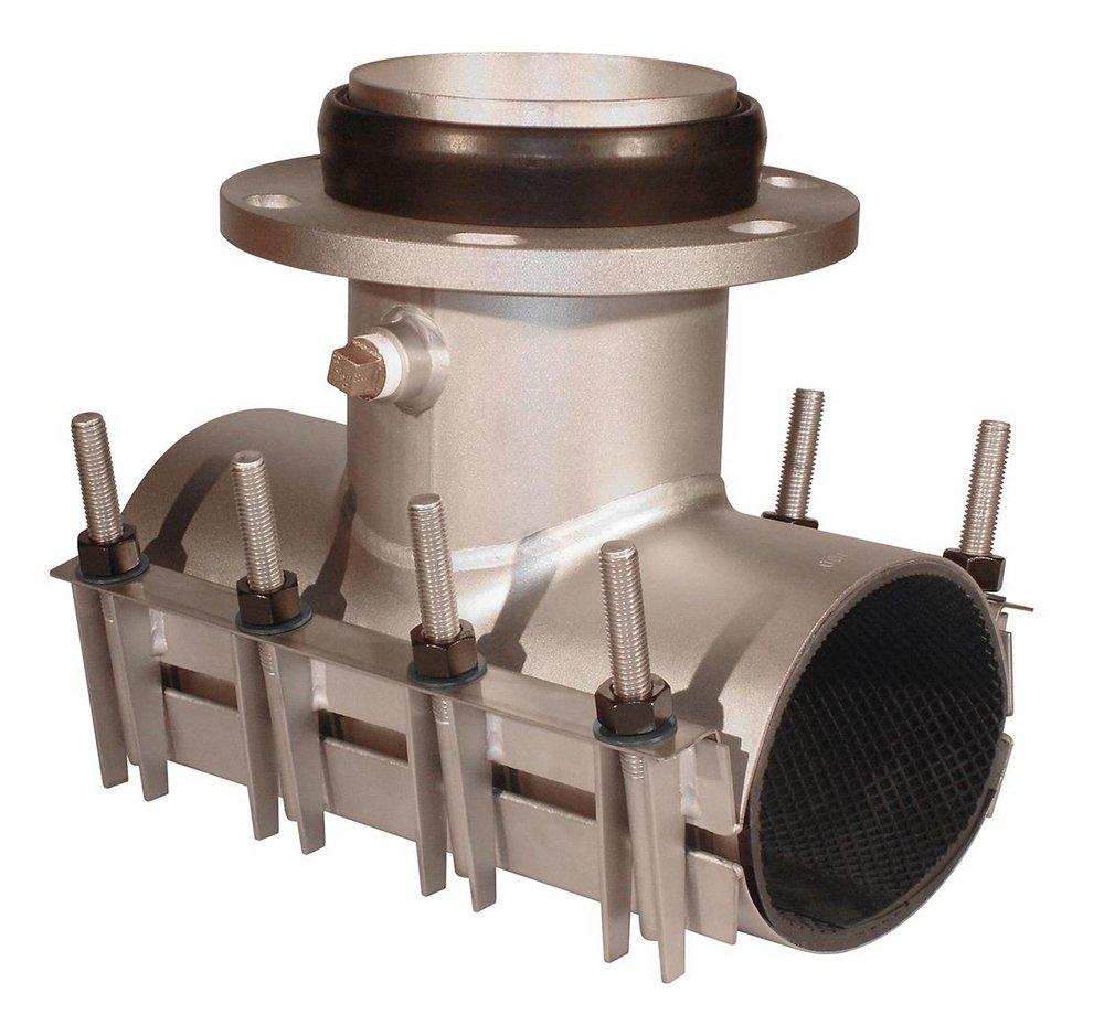 Ford Meter Box Mechanical Joint 304 Stainless Steel Tapping Sleeve 