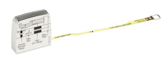 Victaulic Pipe Diameter Tape Measure Pt-100 
