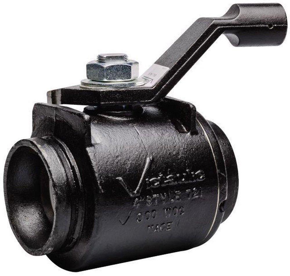 Victaulic Black Ductile Iron Standard Port Grooved Ball Valve 
