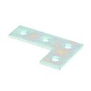 Eaton B-Line Series 3-1/2 in. Electroplated Zinc Steel 4-Hole Corner Plate 