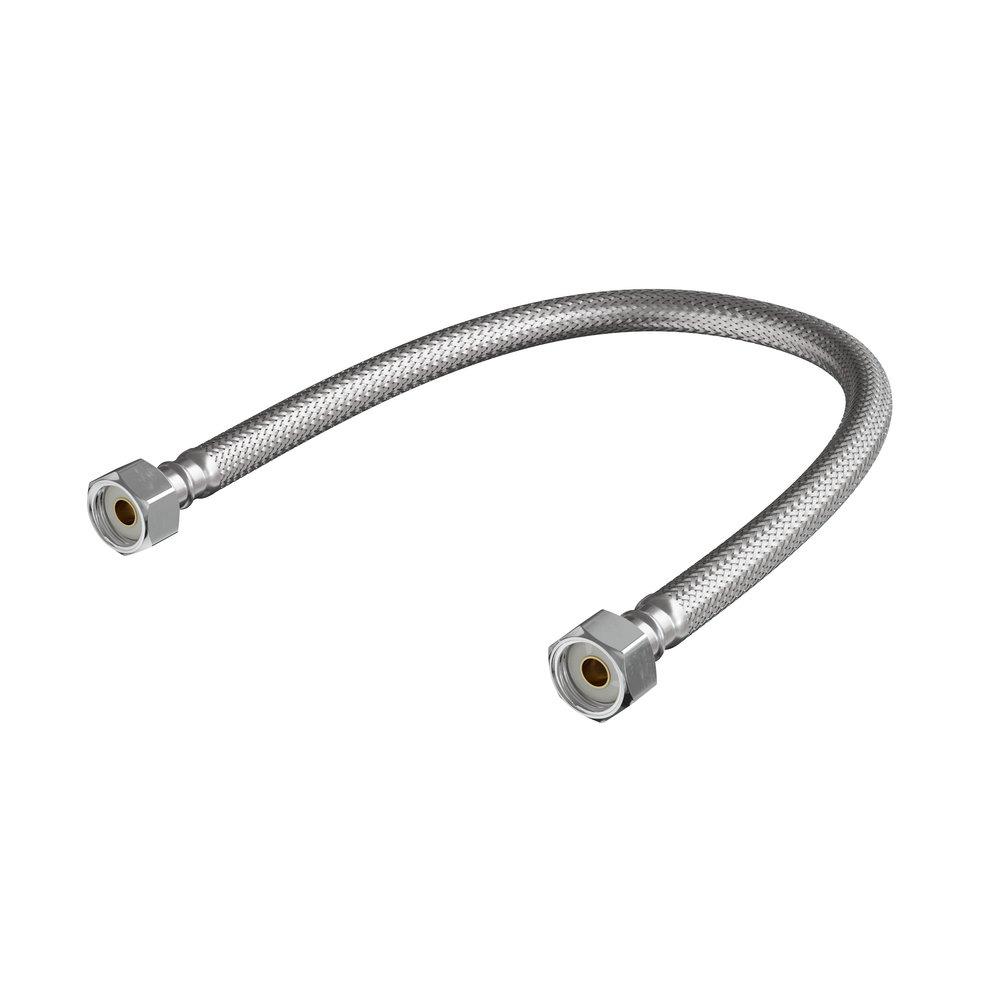 PROFLO® 1/2 in. Braided Stainless Sink Flexible Water Connector 