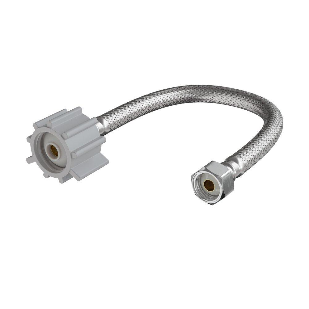 PROFLO® 1/2 in x 7/8 in. Braided Stainless Toilet Flexible Water Connector 