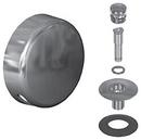 Watco Brushed Nickel 1-Hole Snap-In Waste and Overflow with Lift and Turn Trim Kit 