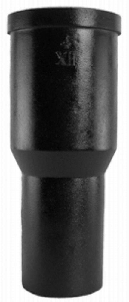 Black Spigot x Hub Cast Iron Sission Insertable Joint 