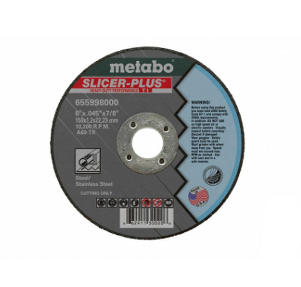 Metabo Black 4-1/2 in. Slice Plus Wheel 