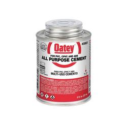8 oz. All-Purpose ABS, PVC and CPVC Clear Pipe Cement