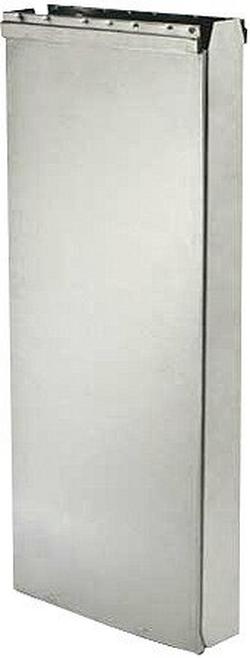 3-1/4 x 10 x 60 in. Galvanized Steel Duct Wall Stack