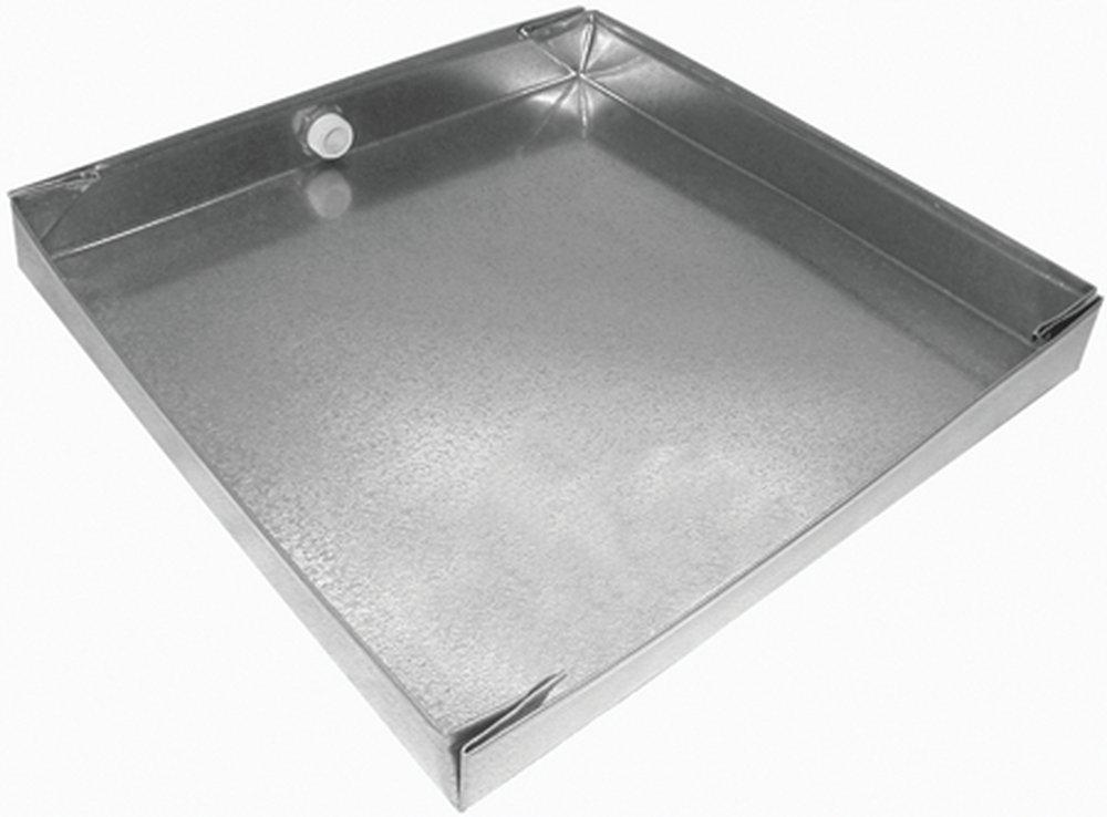 Royal Metal Products 36 x 36 x 2 in. Condensate Drain Pan 3/4 in 