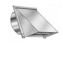 4 in. Galvanized Wall Cap with Damper