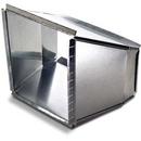 16 x 8 in. Galvanized Steel Starting Collar in Rectangular Duct