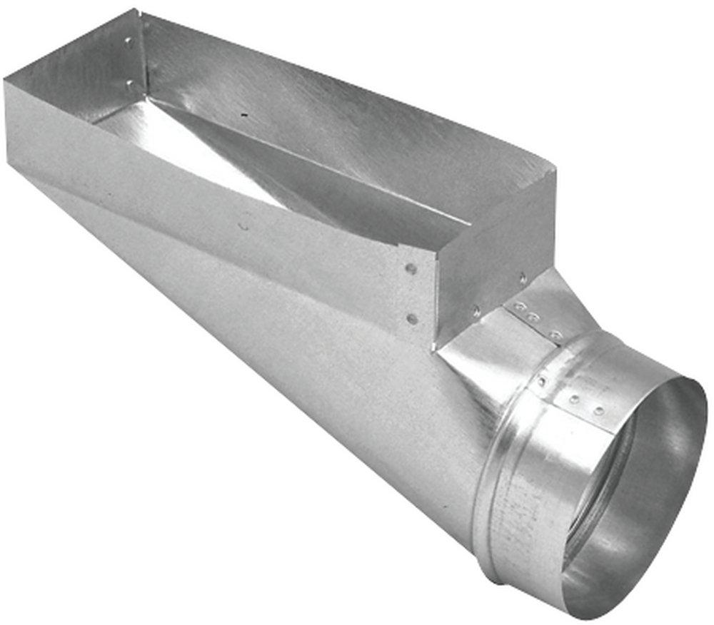 Royal Metal Products 5 in. Center Galvanized Steel End Boot 