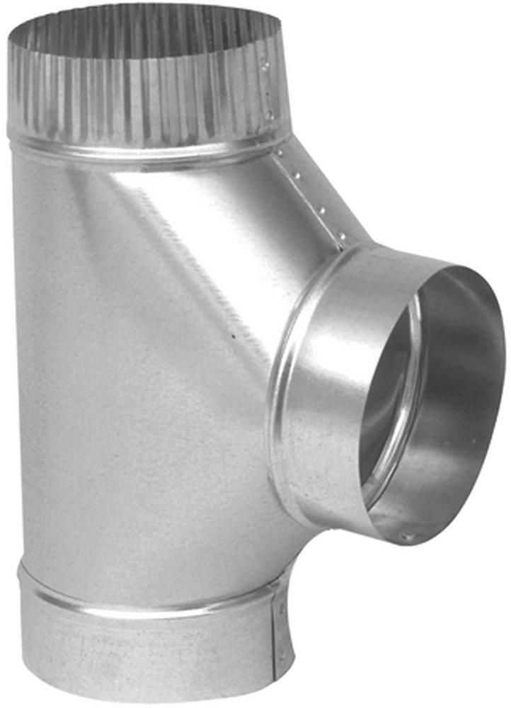 Royal Metal Products 7 x 7 x 7 in. Duct Tee with Crimp 