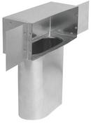 10 x 6 x 7 in. Galvanized Steel Duct Wall Stack