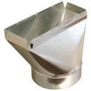 Royal Metal Products 3-1/4 x 10 in. Straight Boot Galvanized Steel and Zinc Coated Steel 30 ga 