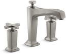 Two Handle Roman Tub Faucet in Vibrant Brushed Nickel
