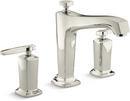 KOHLER Vibrant&reg; Polished Nickel Two Handle Roman Tub Faucet 