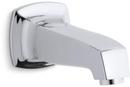 KOHLER Polished Chrome Wall Mount Non-Diverter Bath Spout 