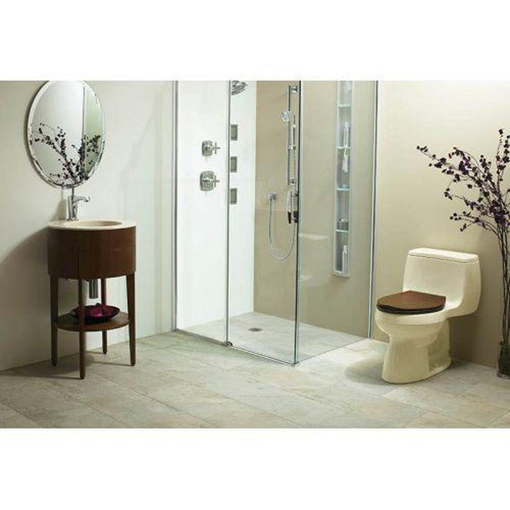 KOHLER Vibrant&reg; Brushed Nickel Single Handle Monoblock Bathroom Sink Faucet 